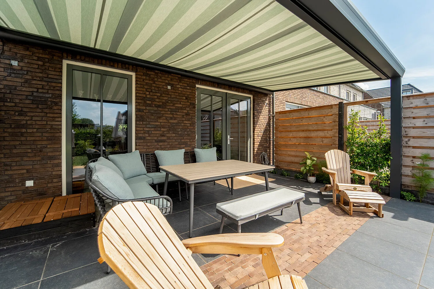 Terrassenüberdachung Detailansicht 1
