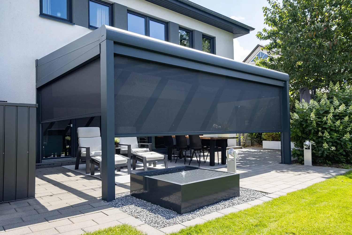 Terrassenüberdachung Detailansicht 2