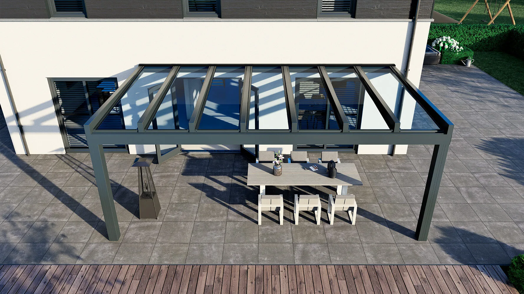 Terrassenüberdachung Detail 3