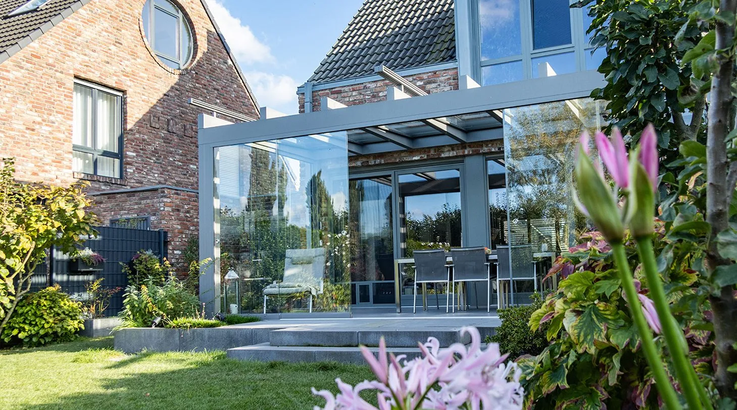 Terrassenüberdachung Detailansicht 1