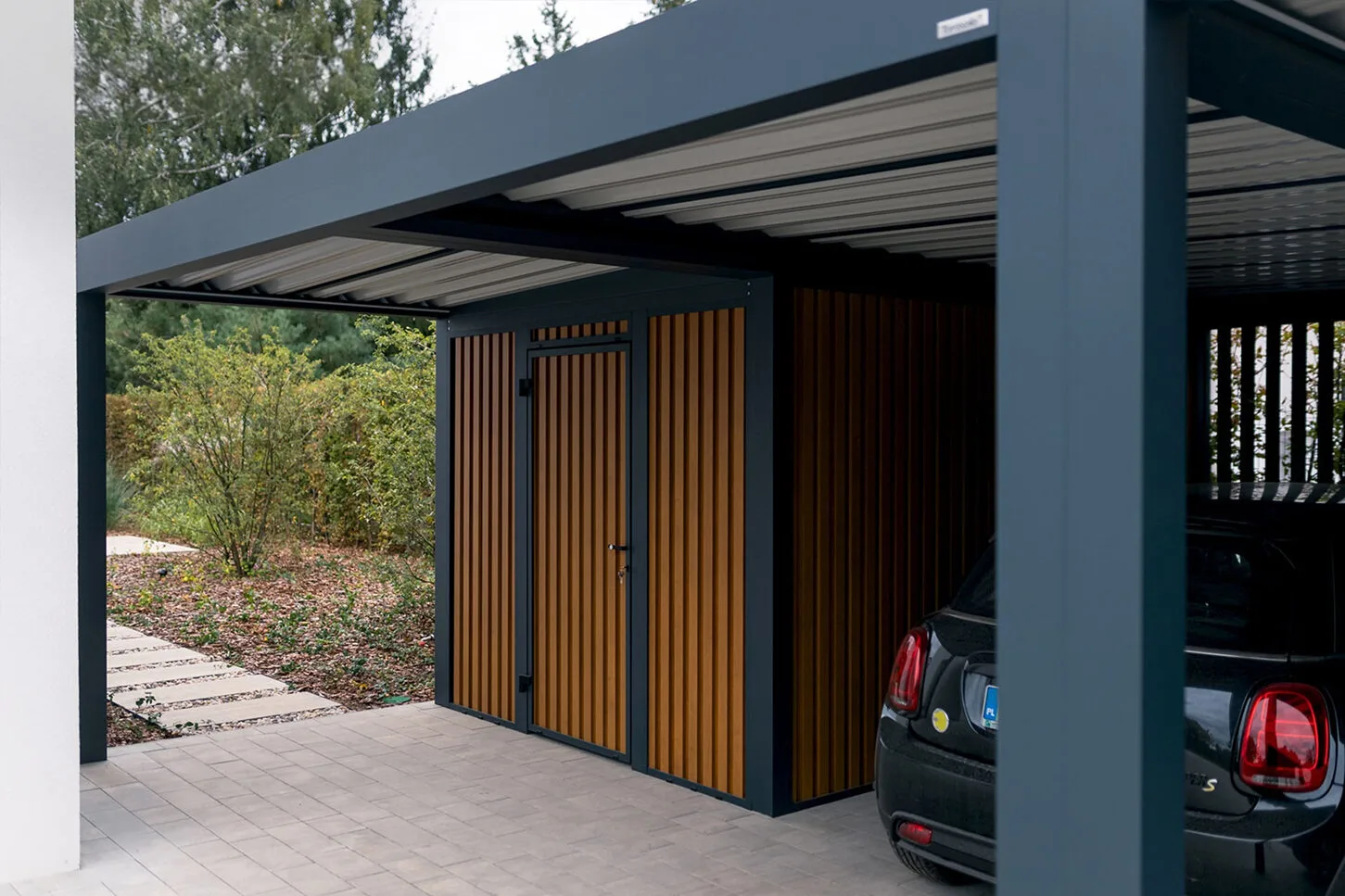Terrassenüberdachung Detailansicht 3