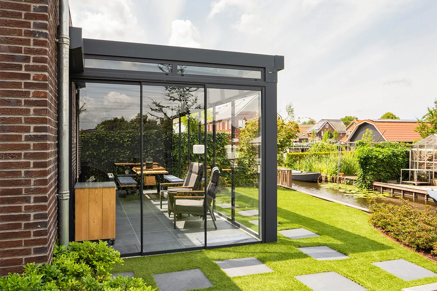 Terrassenüberdachung Detailansicht 3