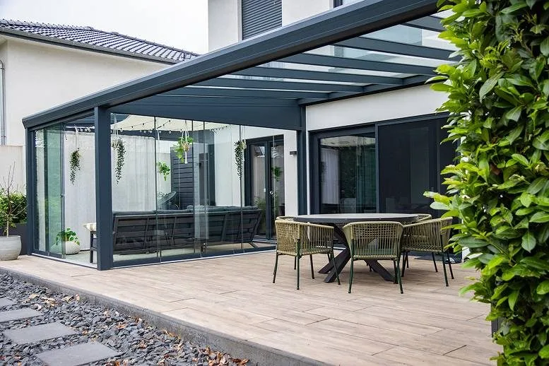 Terrassenüberdachung Detailansicht 4