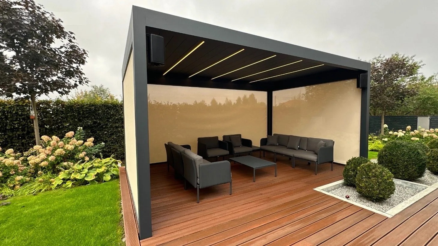 Terrassenüberdachung Detailansicht 1