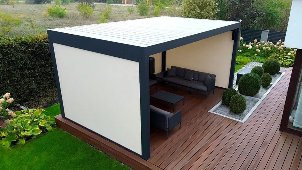 Terrassenüberdachung Detailansicht 2