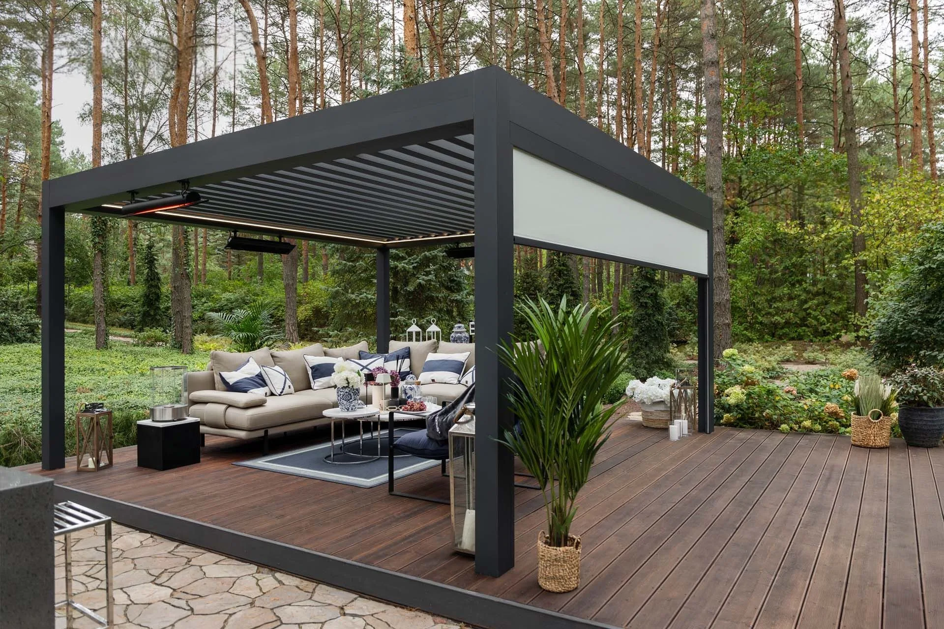 Terrassenüberdachung Detailansicht 2