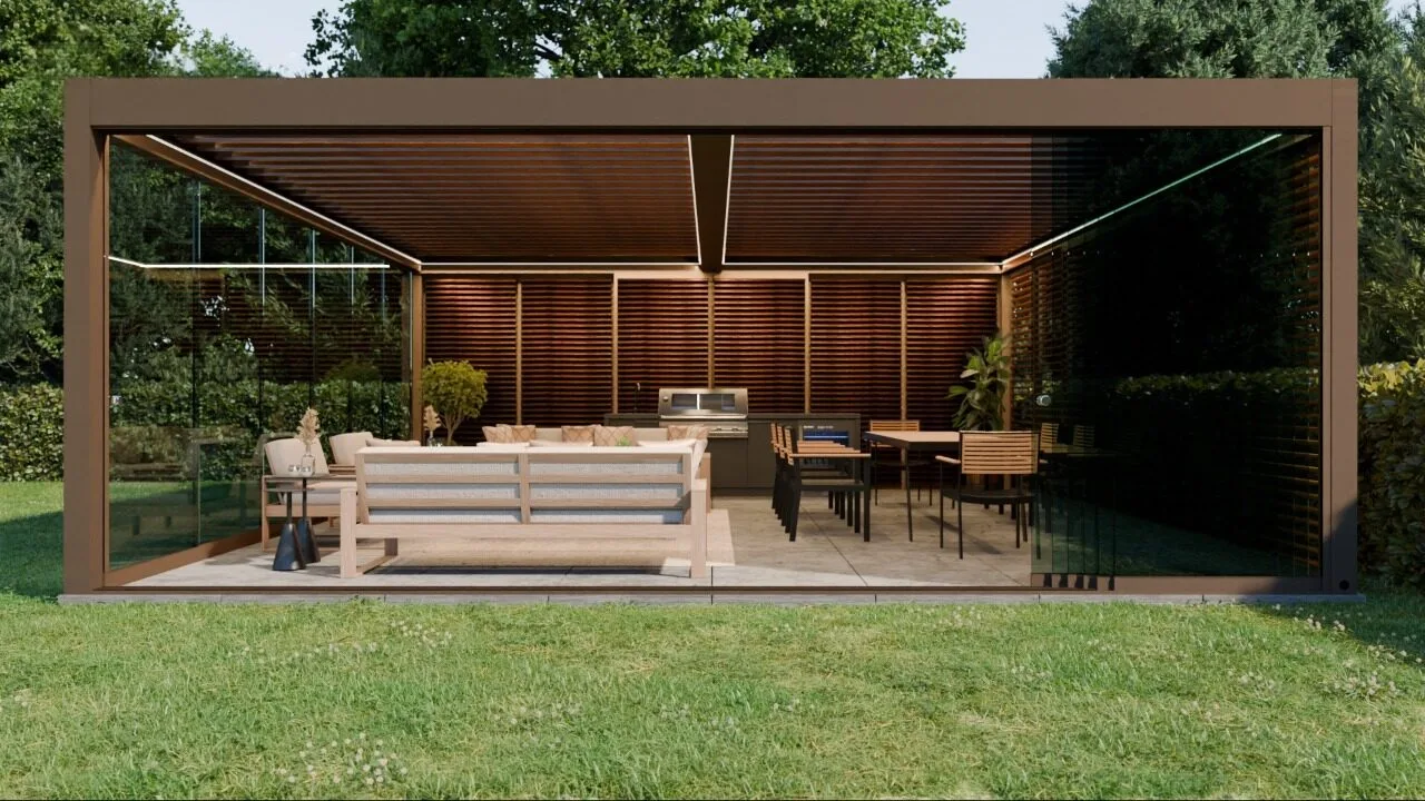 Terrassenüberdachung Detail 2