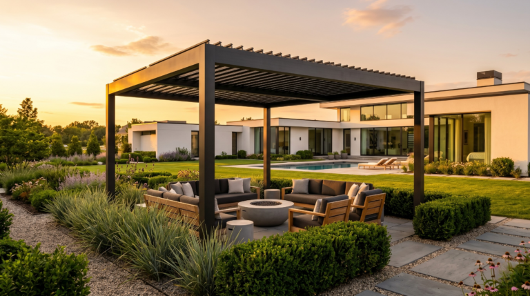 Freistehende Terrassenüberdachung aus Aluminium: Vorteile & Baugenehmigung